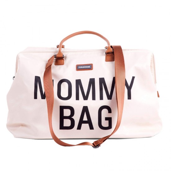 Sac à Langer Mommy Bag Ecru Childhome | C'est Qui La Maman 3