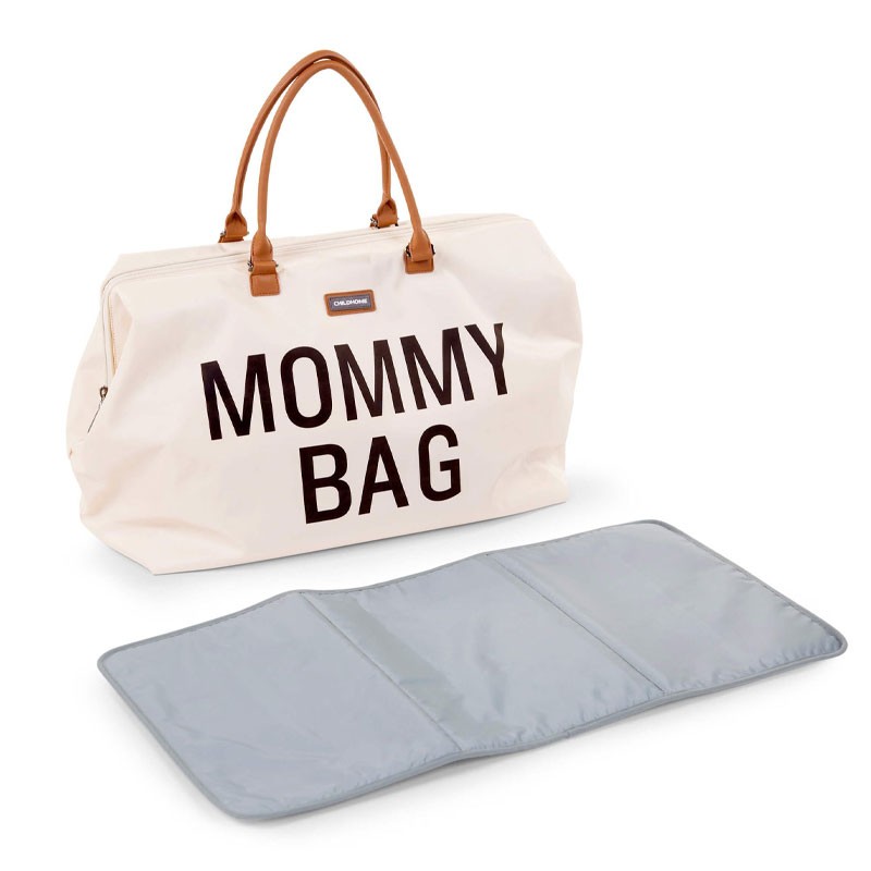 Sac à Langer Mommy Bag Ecru Childhome | C'est Qui La Maman 4