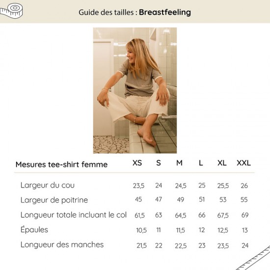 T-shirt Allaitement Breastfeeling You&Milk | C'est Qui La Maman 16