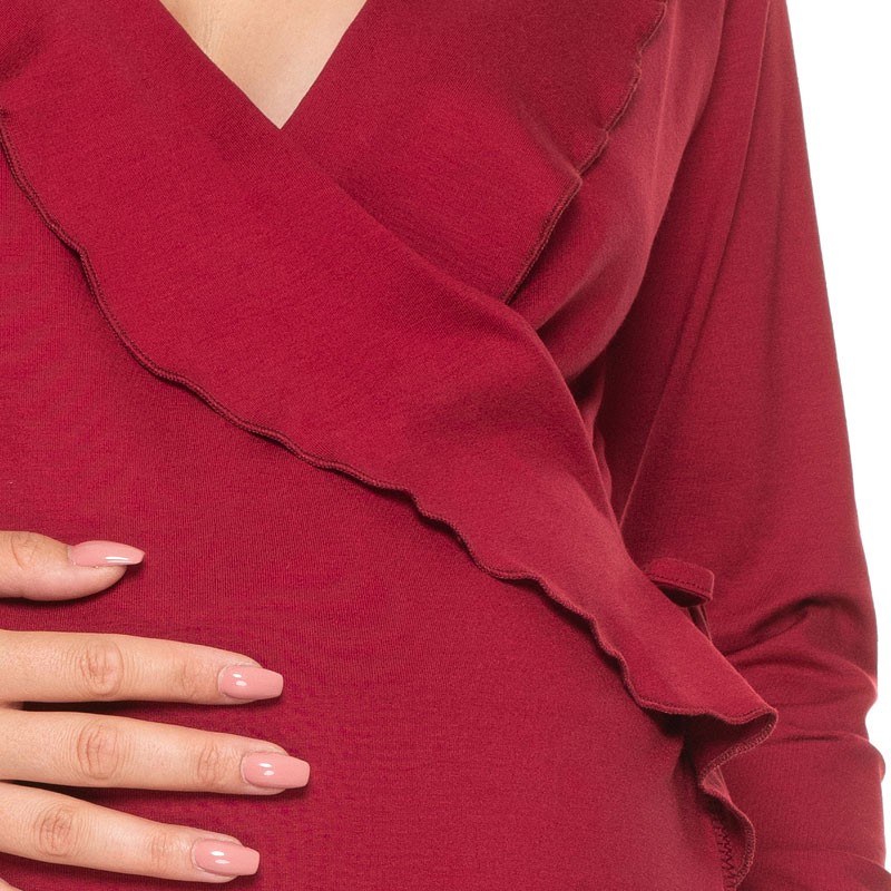 Top de grossesse et allaitement cache coeur Sokar | C'est Qui La Maman 13
