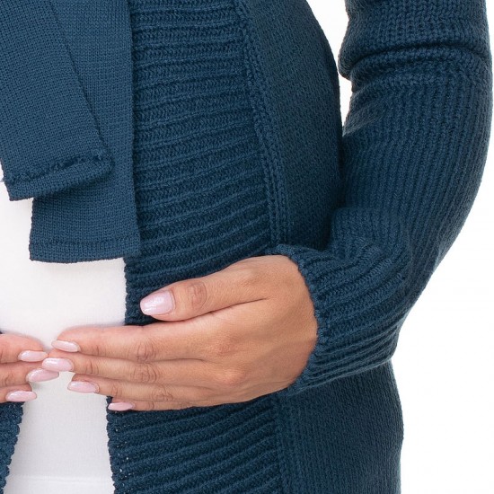 Gilet grossesse et allaitement ceinturé Lagertha | C'est Qui La Maman 7
