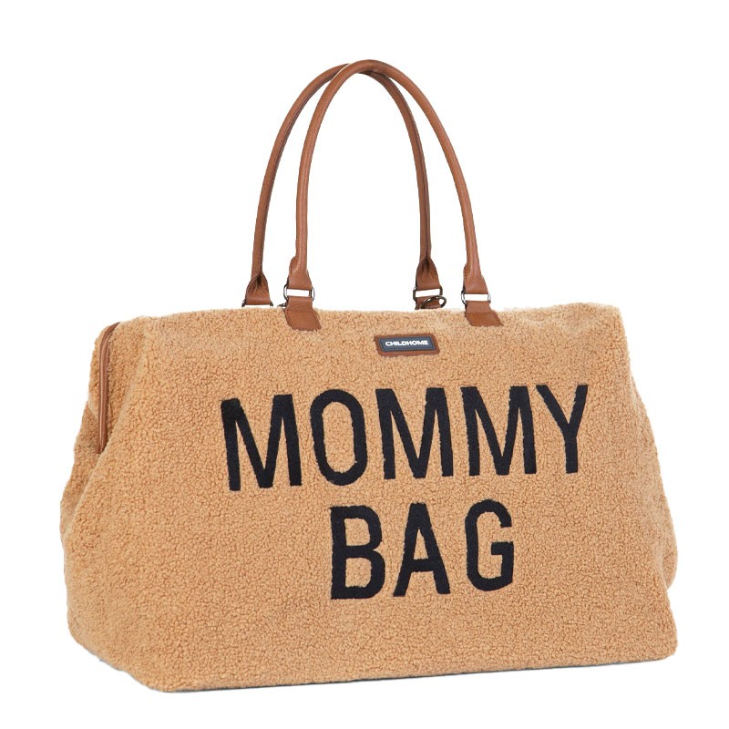 Sac à Langer Mommy Bag Teddy Beige Childhome | C'est Qui La Maman 2