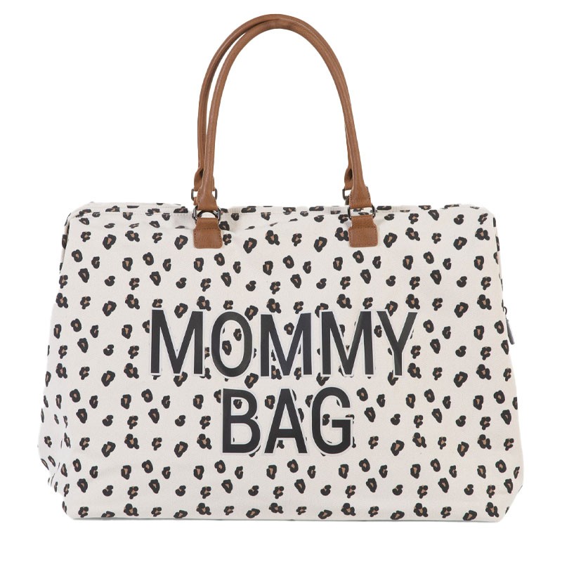Sac à Langer Mommy Bag Leopard Childhome | C'est Qui La Maman 2