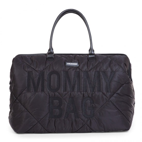 Mommy Bag Matelassé Noir