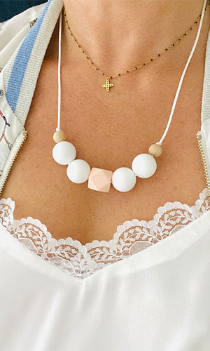 Collier d'allaitement Baby Shell Sweet Candy
