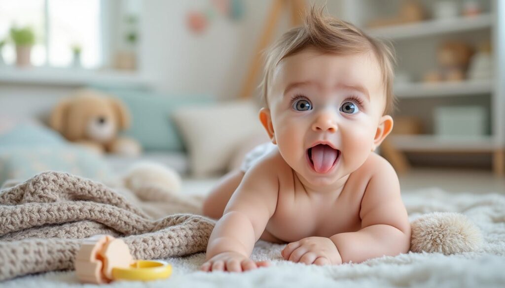 découvrez pourquoi bébé claque la langue, l'âge auquel ce comportement apparaît, ses causes possibles et nos conseils pratiques pour y répondre efficacement.