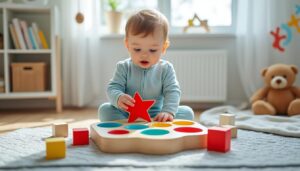 découvrez à quel âge bébé commence à mettre les formes dans les trous grâce à notre guide complet, comprenant conseils et étapes pour accompagner son développement.
