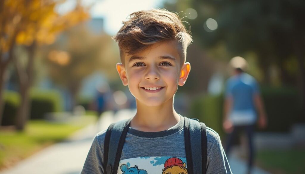 découvrez des idées tendance et faciles à vivre pour la coupe de cheveux des garçons de 10 ans, alliant style et praticité au quotidien.