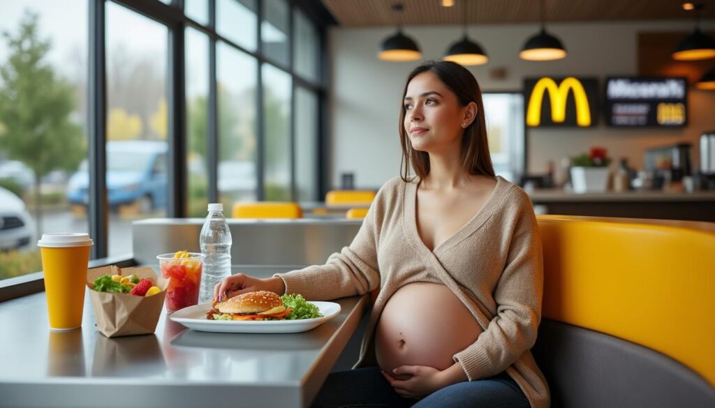 découvrez si manger au mcdo est sans risque pendant la grossesse, les conseils pour une alimentation saine et sécurisée lorsque vous êtes enceinte.