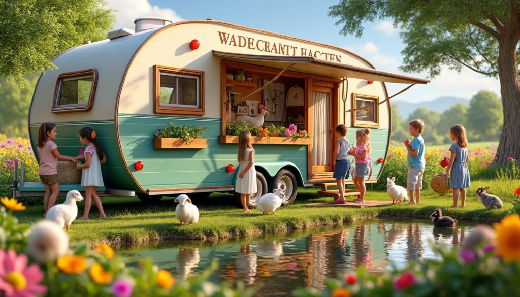 découvrez rifoinfoin, une mini ferme pédagogique itinérante et sensorielle qui invite petits et grands à une expérience unique de découverte de la nature et des animaux.