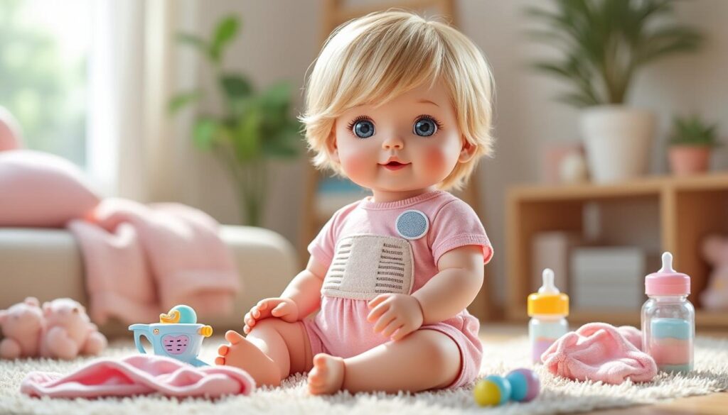découvrez baby lovely, la poupée idéale pour les enfants, avec accessoires inclus et sons réalistes pour des heures de jeu immersives.