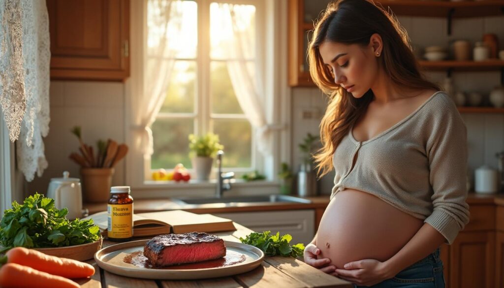découvrez les risques et précautions liés à la consommation de viande rosée pendant la grossesse pour assurer la sécurité de votre bébé et votre santé.